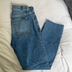 7 for all mankind Roxanne Ankle Size 25